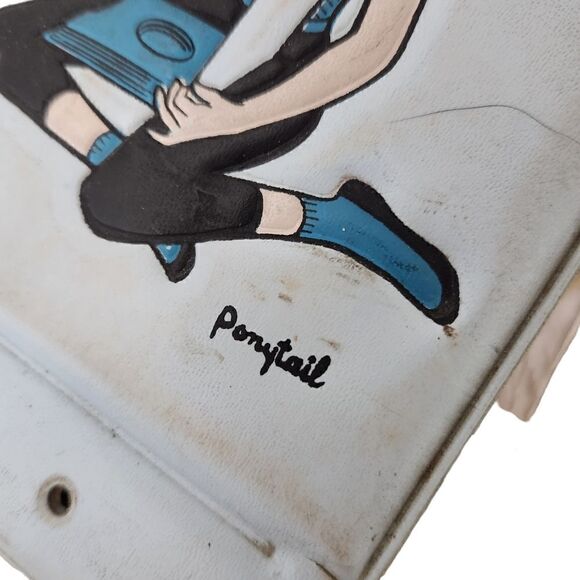 Vintage Record Tune Tote Full of 45s Disney Decca Kids Music - Picture 3 of 8